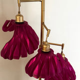 Arise Arbor Floor Lamp with three pink shades