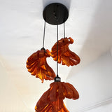 Arise Hardwired Cluster, 3 shades, installed in a hallway