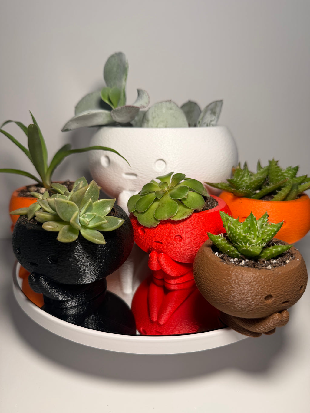 Pot Head Planter