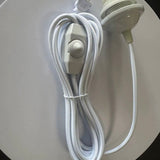 Cloud White cord kit, actual product photo