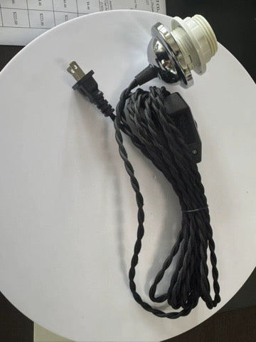 Midnight Chrome cord kit, actual product photo