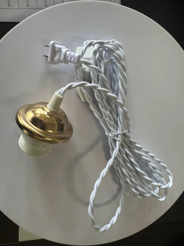 Ivory Brass cord kit, actual product photo