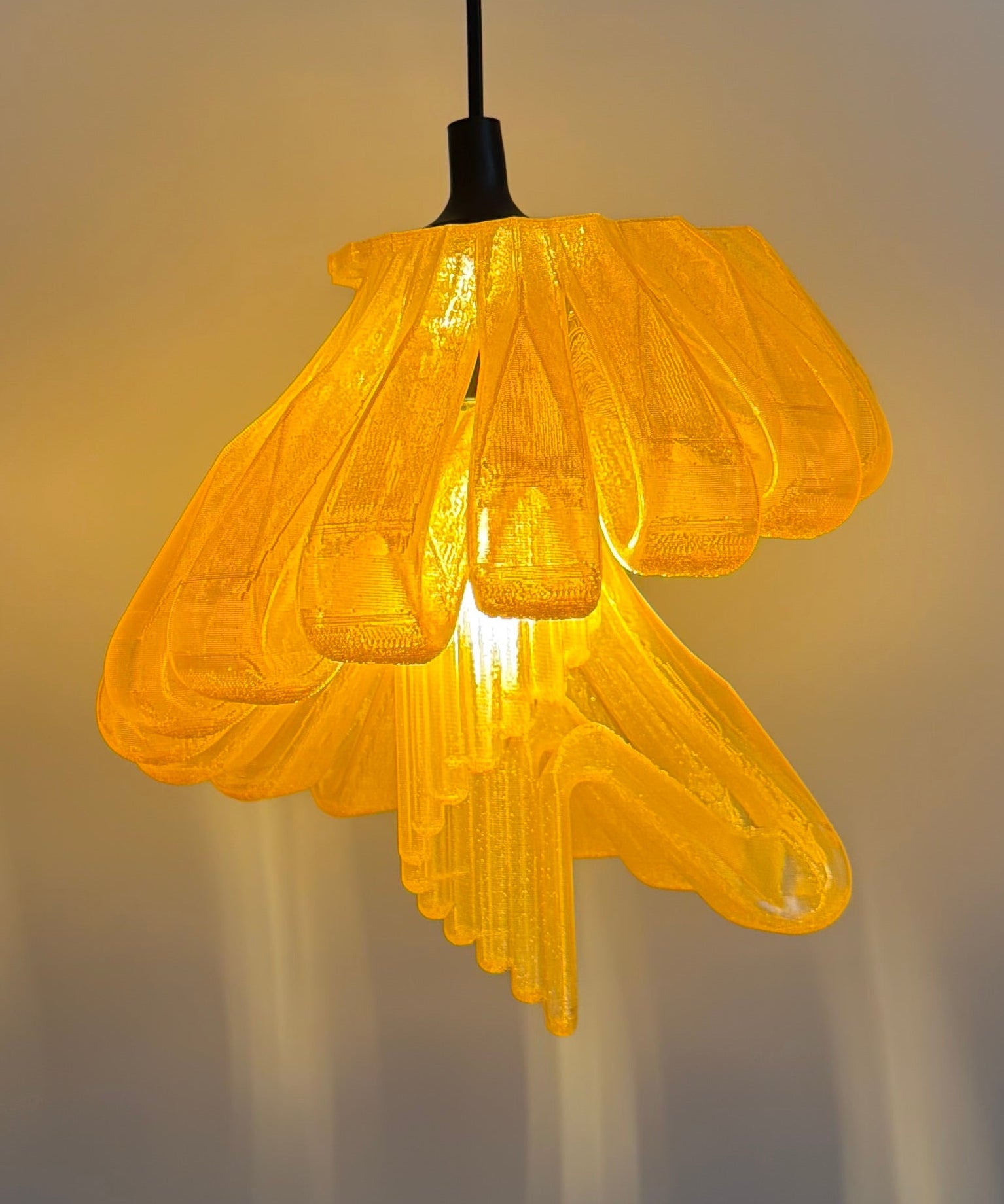 Arise shade in Amber Orange Sparkle